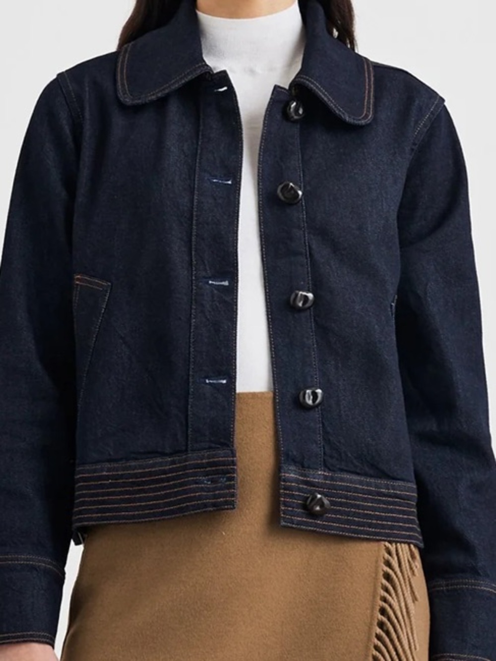 Figueroa Jacket - Bagatelle Collection New York- Midnight Blues SMALL